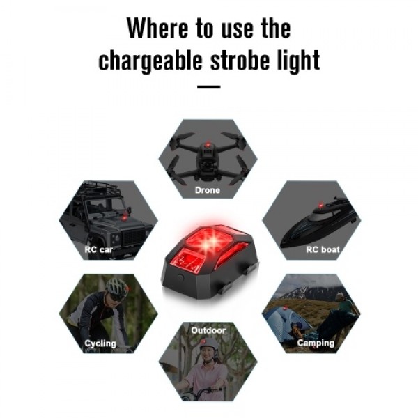 STARTRC Drone Strobe Lights Signal Warning Light