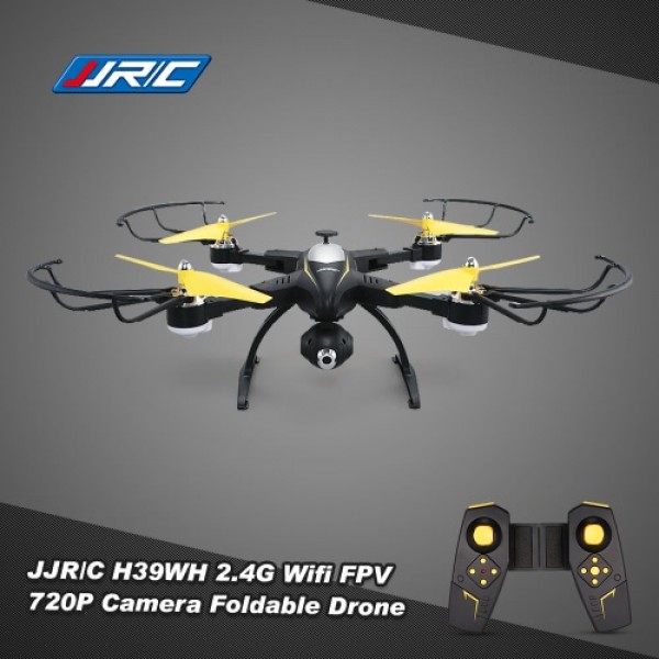 Original JJR/C H39WH Wifi FPV 720P Camera Foldable Drone 2.4G 4CH 6-aixs Gyro RC Selfie Beauty-mode Quadcopter RTF