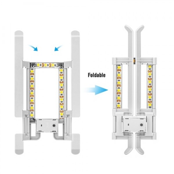 LED Extended Foldable Landing Gear Kit Compatible with DJI Mini / Mavic Mini Drone LED Landing Gear