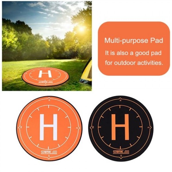 Waterproof Landing Pad Apron Portable Landing Mat Diameter 40CM Compatible with DJI Mavic Mini DJI Mini 2 Mavic Pro Spark