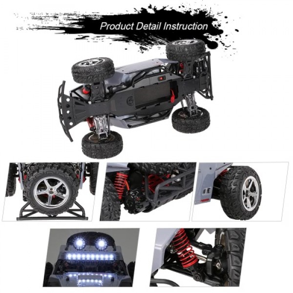 Original SUBOTECH BG1513B 1/12 2.4G 2CH 4WD High Speed Electric Desert Buggy with LED Light RTR RC Car