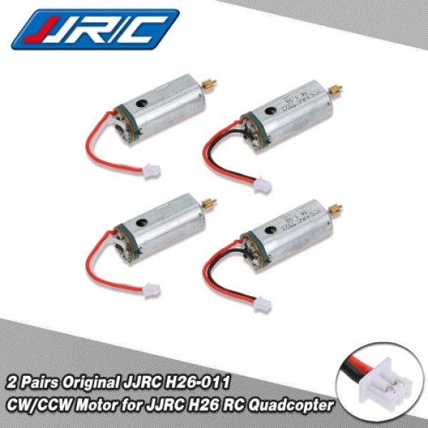 2 Pairs Original JJRC H26-011 CW/CCW Motor for JJRC H26 RC Quadcopter