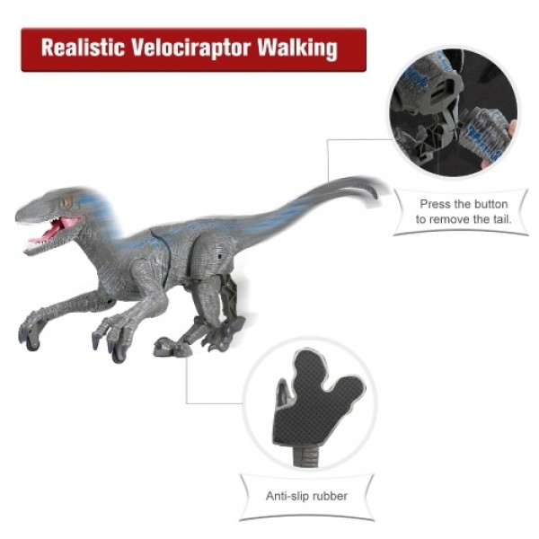 SM180 2.4 Ghz Remote Control Velociraptor Toy Big Walking Velociraptor