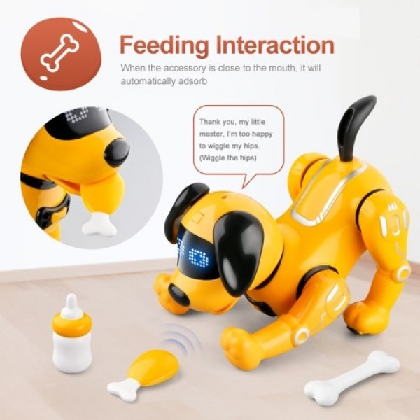 JJRC R19 Remote Control Robot Robot Dog Toy Electronic Pets Programmable Robot RC Robotic Stunt Puppy