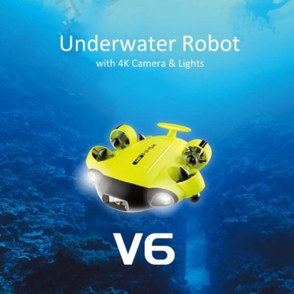 FIFISH V6 Underwater Robot with 4K 12Megapixels Camera