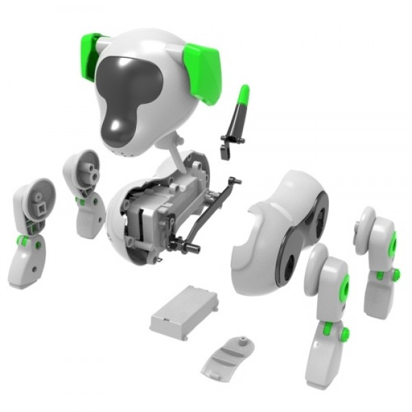 Robot Dog Toy DIY Toy Interactive Toy Intelligent Educational Toys Suitable for Boys Girls Gift