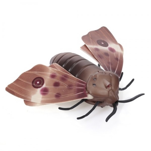 Remote Control Moth Toys Simulated Insect Toys Infrared Sensing Portable RC Toy