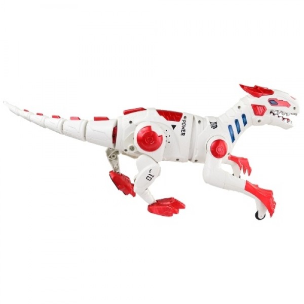 2.4Ghz Simulated Walking 4 Channel Mechanical Dinosaur Toy with Light and Sound