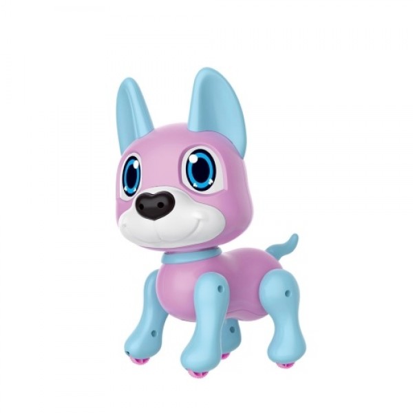 Electronic Robot Dog Toy with Gesture Sensing Lights and Puppy Sounds Intelligent Playing Music