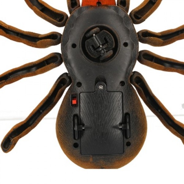 RC Spider Kids Remote Control Toy Realistic Simulation for Pranks and Halloween with Scurrying Movement Glowing Eyes