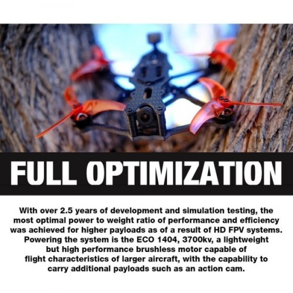 EMAX Babyhawk II HD FPV Racing Drone with Camera Brushless Motor F4 4 in 1 25A ESC PNP Version