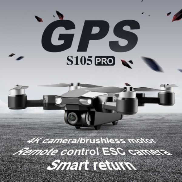 S105 5G WIFI GPS 4k Camera Drone Dual Camera with ESC Brushless Motor RC Quadcopter