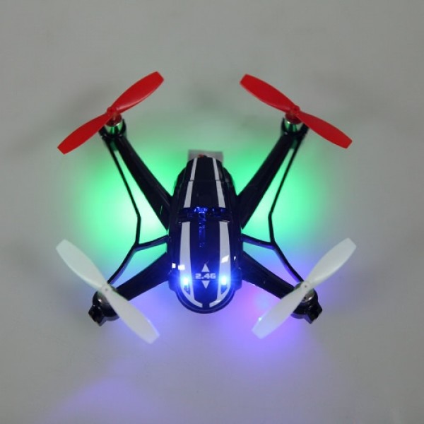 LianSheng LS-116 2.4G 4CH 6-Axis Gyro R/C Quadcopter 4 in 1 Air-ground Amphibious RTF Drone UFO with Speed Switch Mode Ground Mo