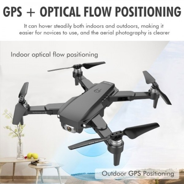 5G WiFi FPV GPS 4K Camera RC Drone Brushless Dual Camera Optical Flow Positioning Gesture Photo Video Point of Interest Flight F