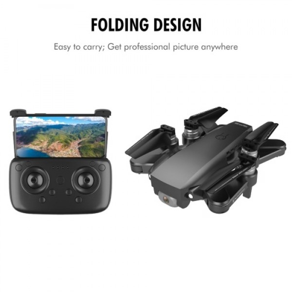 5G WiFi FPV GPS 4K Camera RC Drone Brushless Dual Camera Optical Flow Positioning Gesture Photo Video Point of Interest Flight F