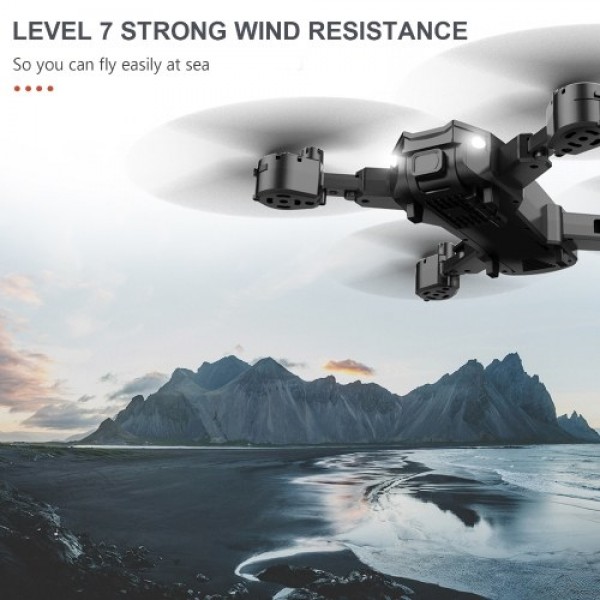 S80 RC Drone Quadcopter with Function Headless Mode One Button Takeoff Landing Storage Bag Package