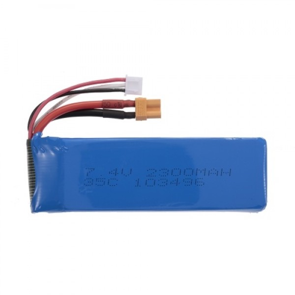 7.4V 2300mAh 35C Li-po Battery XT30 Plug for MJX B6 B8 RC Drone Quadcopter