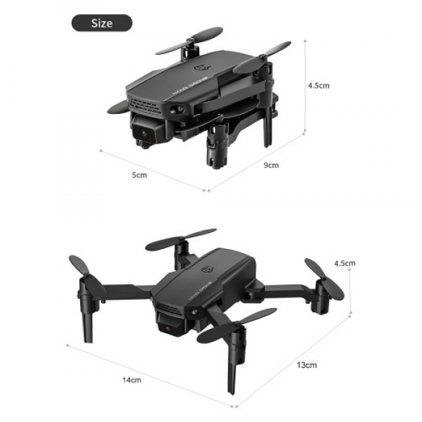 KF611 4K Camera Mini Drone Foldable Quadcopter Indoor Toy with Function Trajectory Flight Headless Mode 3D Flight Auto Hover