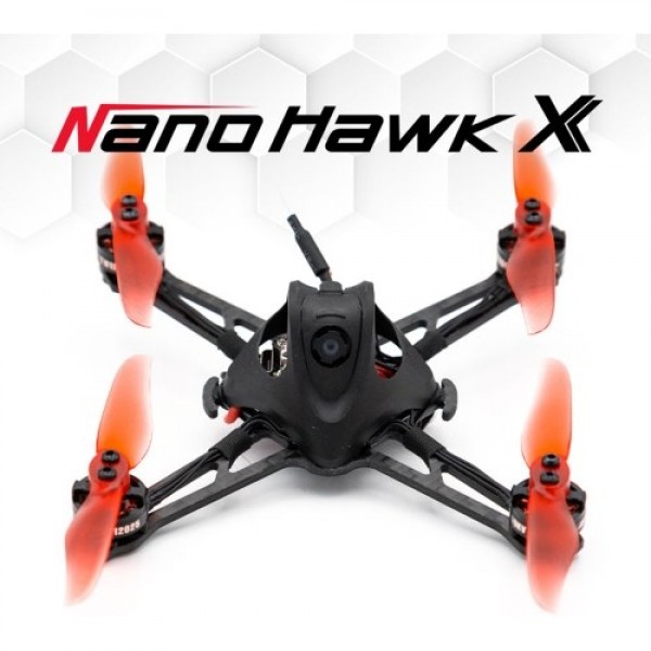 EMAX Nanohawk X FPV Racing Drone with Camera TH12025 11000KV Brushless Motor F4 4 in 1 5A ESC BNF Version