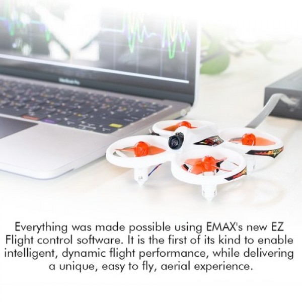 EMAX EZ Pilot Drone FPV Racing Drone with 600TVL Camera Speed 3 Levels Gyroscope Auto-leveling Smart Height Assist with FPV Glas