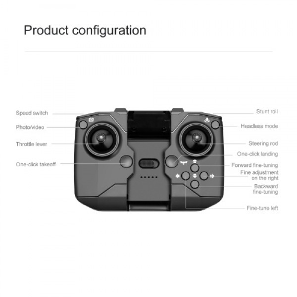 YLR/C S65 4K Camera RC Quadcopter with Function Trajectory Flight Gesture Control Storage Bag Package