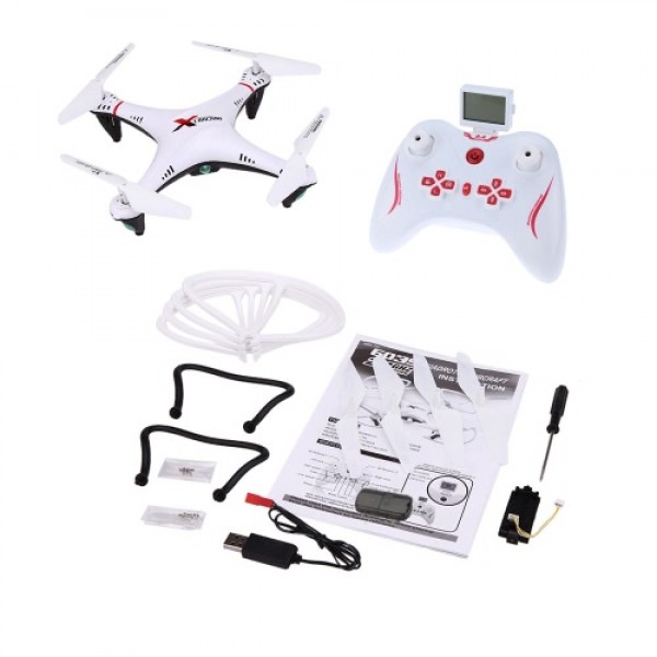 L6039 2.4Ghz 4CH 6-Axis Gyro RC Quadcopter UFO Aircraft Drone with 2.0MP HD Camera