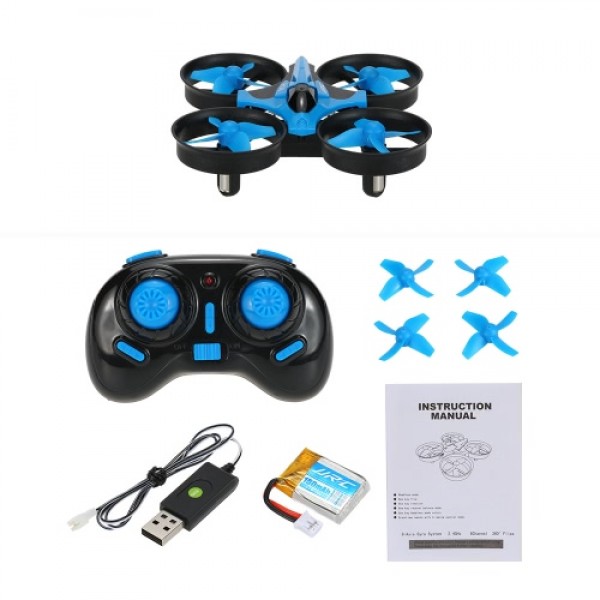 JJRC H36 2.4G Mini Drone RC Quadcopter - Blue