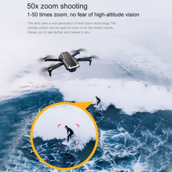 4K Camera RC Quadcopter RC Drone with Function Obstacle Avoidance Trajectory Flight Gesture Control Storage Bag Package