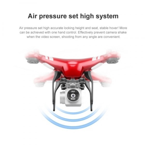 Four-axis X52 drone aerial photography Black-fixed height-with 720P camera