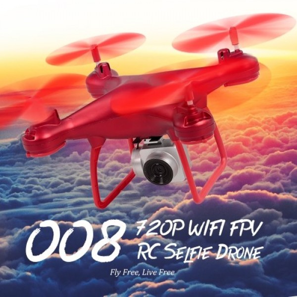 YL 008 RC Drone Quadcopter with Camera 720P