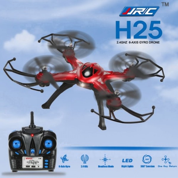 Original JJR/C H25 2.4GHz 4CH 6-axis Gyro RC Quadcopter with One Key Return CF Mode 360° Eversion Function