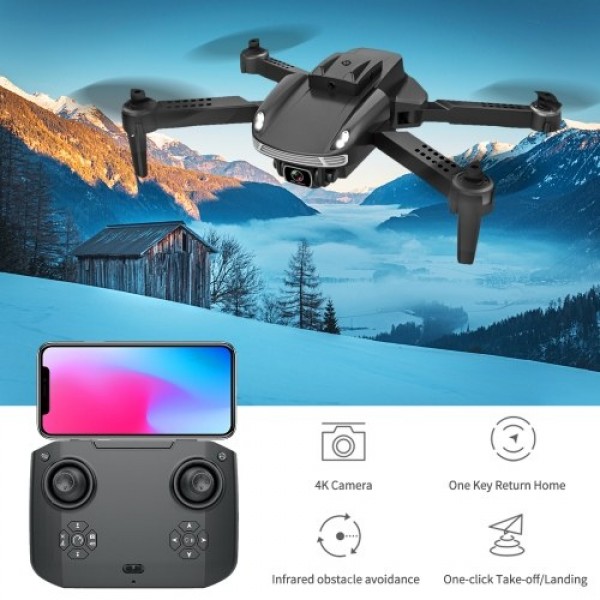 KF616 4K Camera RC Drone Obstacle Avoidance Gesture Control RC Quadcopter with Storage Bag