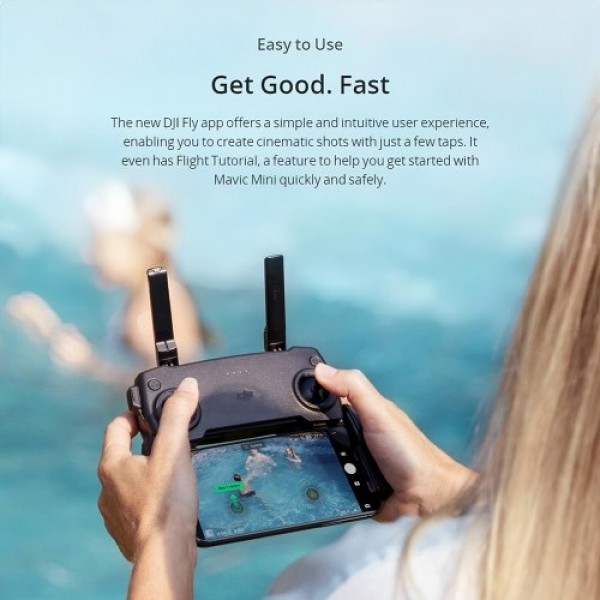 DJI Mavic Mini 4KM FPV Drone with 2.7K Camera 3-Axis Gimbal 30mins Flight Time 249g Ultralight GPS RC Quadcopter