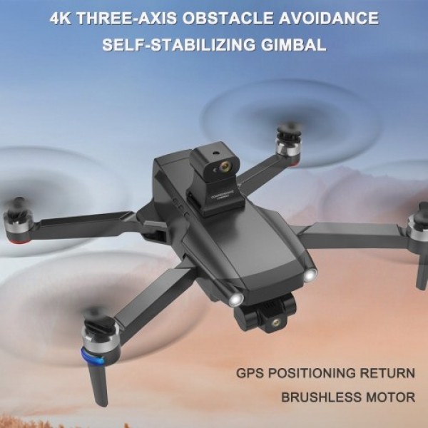 S806 PRO2 5G Wifi GPS 4K Camera RC Drone 3-axis Gimbal 35mins Flight Time Brushless Quadcopter Obstacle Avoidance Fly Around wit