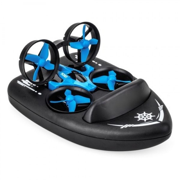 JJRC H36F TERZETTO 3 in 1 Drone + Boat Hovercraft Land Mode