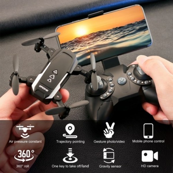 KK8 Mini Drone RC Quadcopter 15mins Flight Time 360 Degree Flip 6-Axis Gyro Altitude Hold Headless Remote Control