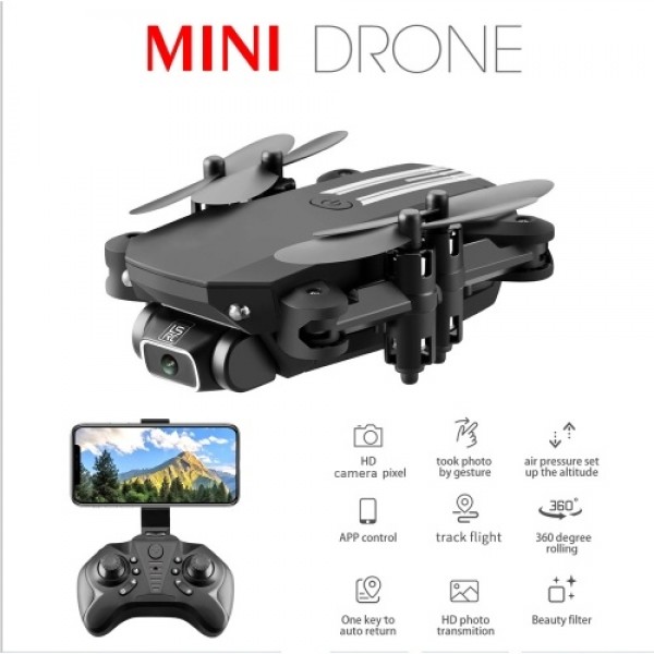 LS-MIN Mini Drone RC Quadcopter 13mins Flight Time 360° Flip 6-Axis Gyro