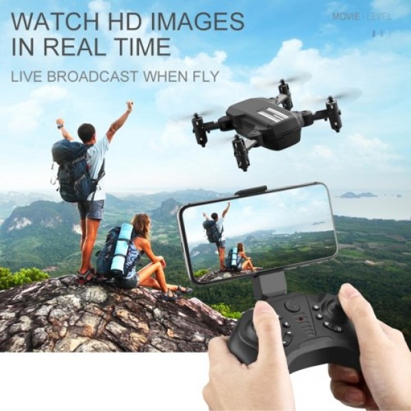 LS-MIN Mini Drone RC Quadcopter 13mins Flight Time 360° Flip 6-Axis Gyro