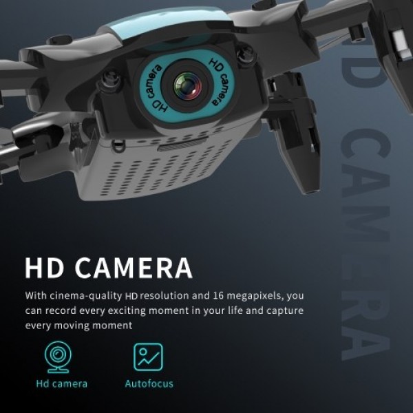 CS02 WiFi FPV Drone with 1080P HD Camera Tap-fly/App Control/Head-free Mode