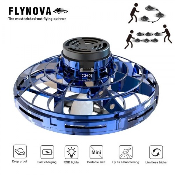 Flynova UFO Fingertip Upgrade Flight Gyro Flying Spinner Decompression Toy For Adult and Kids(1PCS)