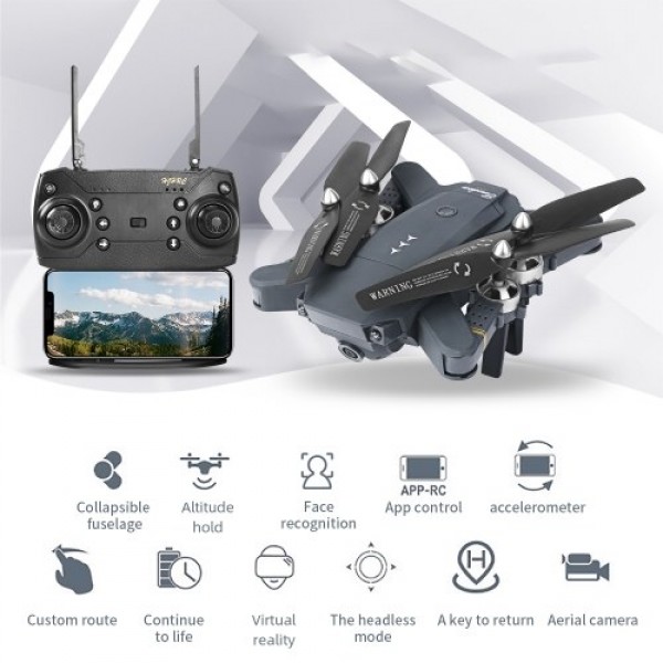 HJ30 Foldable APP Control RC Drone with 1080P Camera 2.4Ghz RC Quadcopter