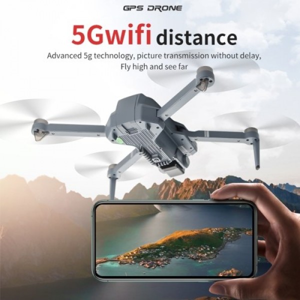 S179 5G WiFi FPV GPS 6K Camera RC Drone Optical Flow Positioning Brushless Motor Quadcopter with Storage Bag