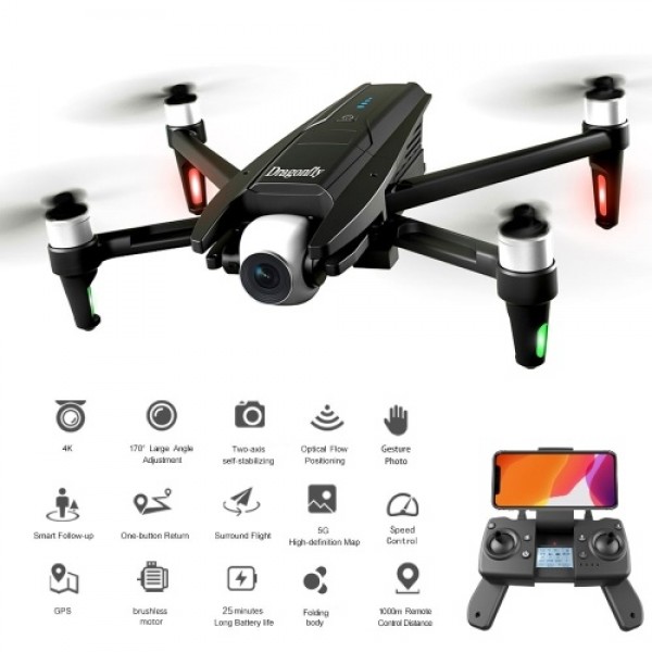 KK13 5G WIFI GPS 4K Camera Drone 2-axis Gimbal 25mins Flight Time Quadcopter