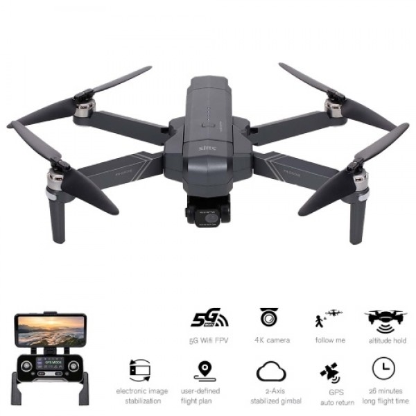 SJRC F11s PRO 5G Wifi FPV GPS 4K Camera RC Drone 2-axis Gimbal Quadcopter 3000m Control Distance with Storage Bag