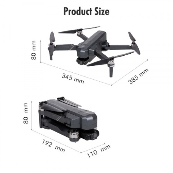 SJRC F11s PRO 5G Wifi FPV GPS 4K Camera RC Drone 2-axis Gimbal Quadcopter 3000m Control Distance with Storage Bag