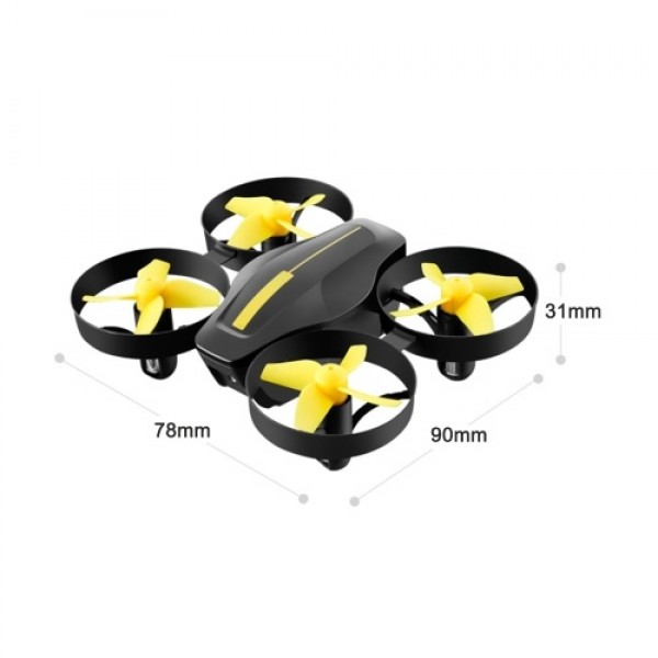 720p Mini Drone RC Quadcopter with Function Auto Hover Headless Mode One-key Return