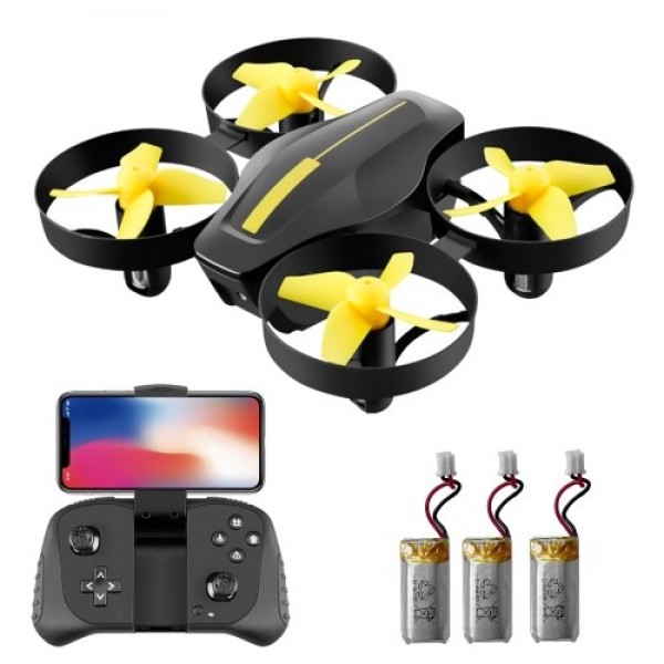 720p Mini Drone RC Quadcopter with Function Auto Hover Headless Mode One-key Return