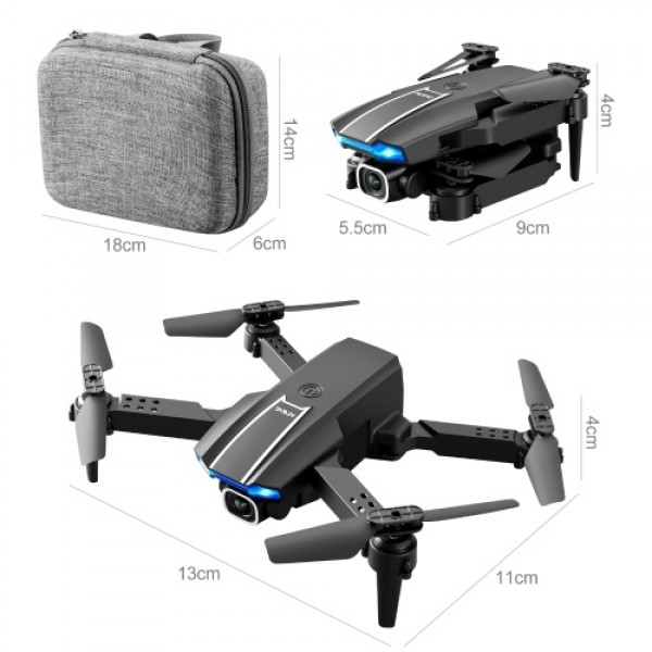 YLR/C S65 Mini RC Drone RC Quadcopter with Function Headless Mode One Button Takeoff Landing Storage Bag Package