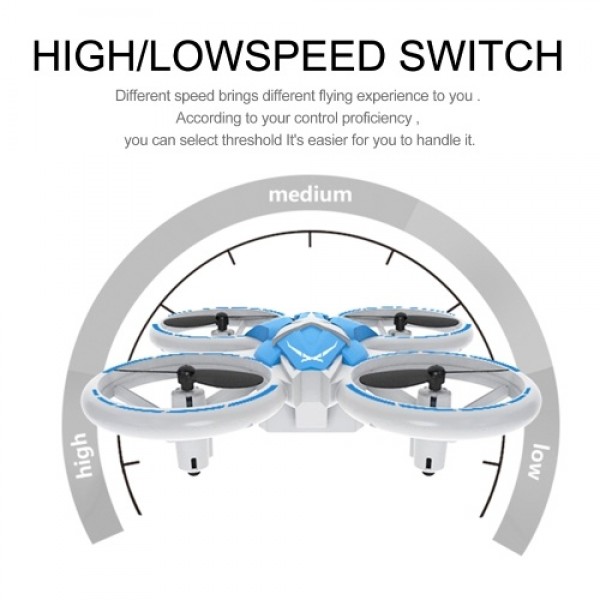 Flytec T22 Mini Drone RC Quadcopter with Function Auto Hover LED Breathing Light One-key Take-off and Landing