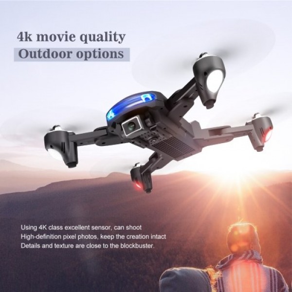 KK7 Pro 5G Wifi GPS 6K RC Drone Dual Camera Foldable Optical Flow Positioning RC Quadcopter with Storage Bag